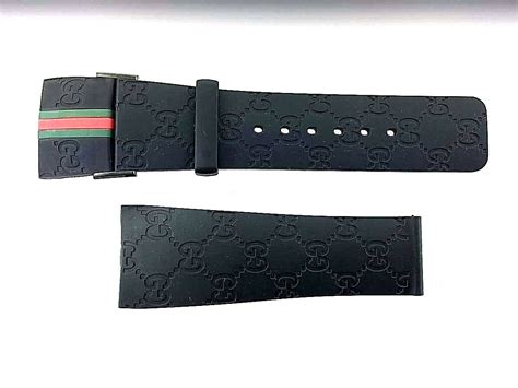 gucci rubber watch strap replacement